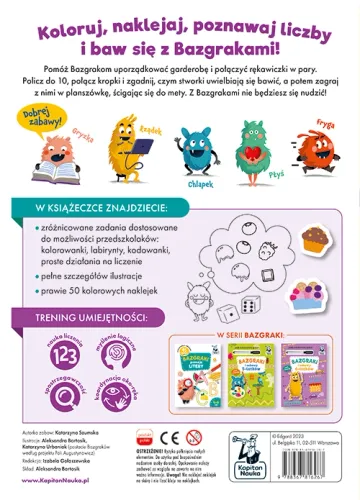 Bazgraki Poznają. Liczby 4-6 Lat na Arena.pl