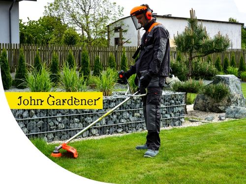 KOSA SPALINOWA KOSIARKA PODKASZARKA JOHN WYKASZARKA Z ZESTAWEM XXL na Arena.pl