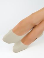 BALERINKI LASEROWE SILIKON SN046 36-41 beżowy/latte