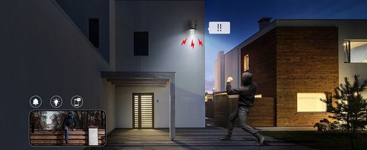 KAMERA ZEWNĘTRZNA IP Z KARTĄ SIM 3G 4G LTE GSM PTZ PODWÓJNY OBIEKTYW 6×ZOOM zdjęcie 5