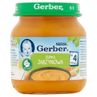 Gerber Zupka Jarzynowa Po 4 Miesiącu 125 G
