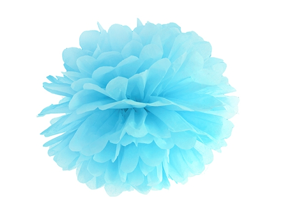 POMPON Z BIBUŁY KOLORY DEKORACJE URODZINY ŚLUB zdjęcie 5