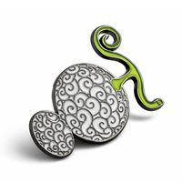 Mochi Mochi no Mi | 4 cm | Metal | Przypinka Anime | One Piece