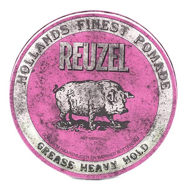 Reuzel Pink Grease Heavy Hold Pomada Woskowa - Różowa, 340g zdjęcie 1