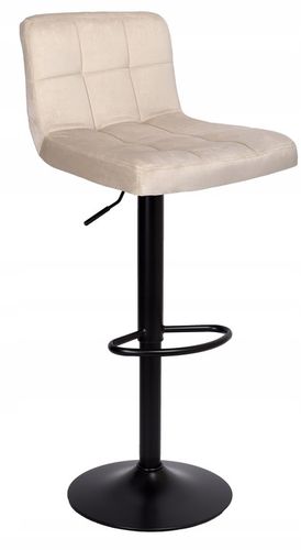 HOKER WELUROWY PIKOWANY OBROTOWY REGULOWANY KRZESŁO BAROWE DO JADALNI na Arena.pl