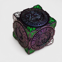 Death Purple Polichrome | 8 cm | Metal | Kość Kołowa | Dungeons and Dragons