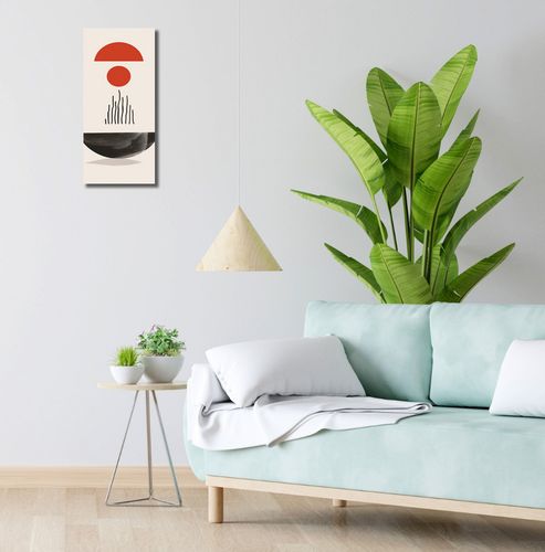 Obraz 20x50cm Półokrągła Forma na Arena.pl