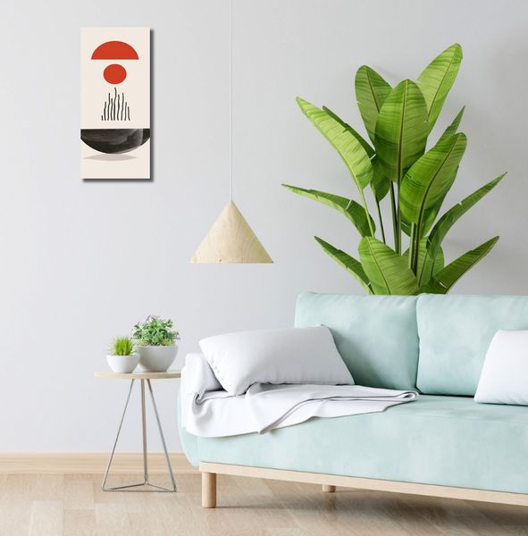 Obraz 20x50cm Półokrągła Forma zdjęcie 2