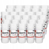 Wkłady do zniczy Bispol Ognik WP2N parafinowe 2 dni wys.11 cm 30 sztuk