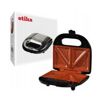 Opiekacz Etika ET22/ST czarny 1150 W