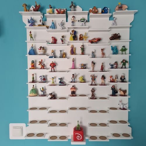 Półka na figurki audiobajki zamek  96 miejsc Disney Magia Słuchania na Arena.pl