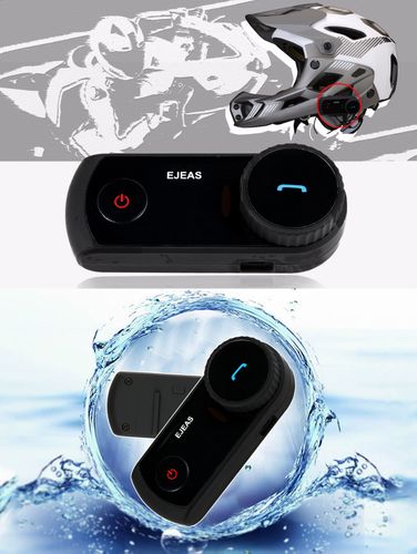 INTERKOM MOTOCYKLOWY EJEAS E2 BLUETOOTH NA 2 KASKI na Arena.pl