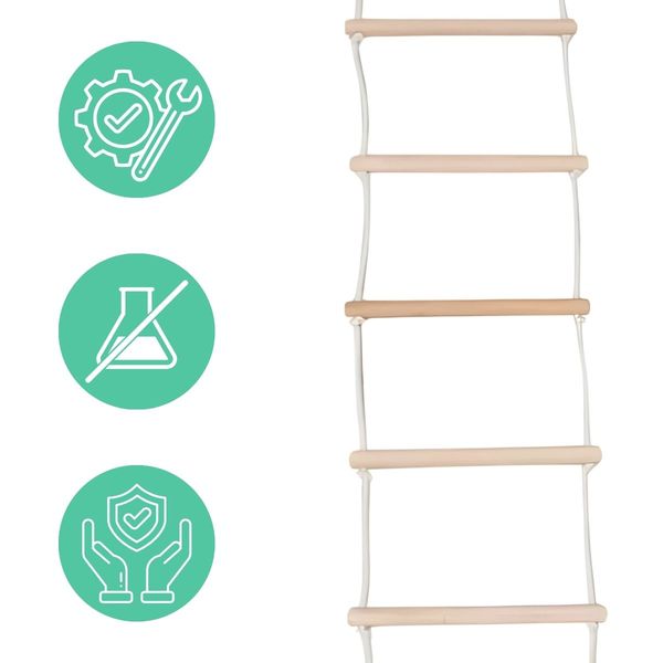 drabinka linowa dla piramidy zdjęcie 3