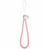 ZAWIESZKA NA TELEFON HELLO KITTY NYLON CORD KITTY HEAD RÓŻOWY