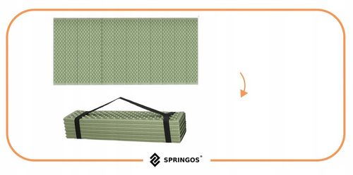 KARIMATA MATA TERMICZNA IZOLACYJNA SKŁADANA DO SPANIA TURYSTYCZNA NA BIWAK na Arena.pl