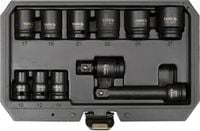 YATO ZESTAW NASADEK UDAROWYCH 11SZT 1/2'' 10-27mm NASADKI UDAROWE YT-10255