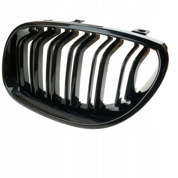 Nerki atrapa grill CZARNY POŁYSK do BMW E60 E61 M5 zdjęcie 6