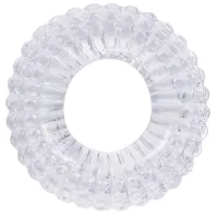 doc johnson radial - pierścień elastyczny tpe prążkowany czarny