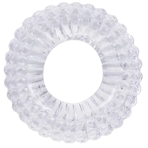 doc johnson radial - pierścień elastyczny tpe prążkowany czarny na Arena.pl