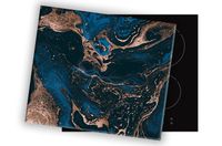 SZKLANA DESKA NA KUCHENKĘ 60x52 062A FARBA