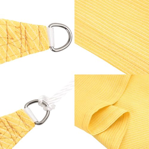 Żagiel przeciwsłoneczny, 160 g/m², beżowy, 4x5x6,8 m, HDPE na Arena.pl