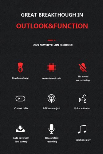 MINIATUROWY DYKTAFON PODSŁUCH SZPIEGOWSKI 32GB na Arena.pl