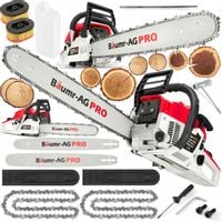 PIŁA Spalinowa PILARKA Łańcuchowa 5,7km 65cm3 zestaw XXL potężna moc