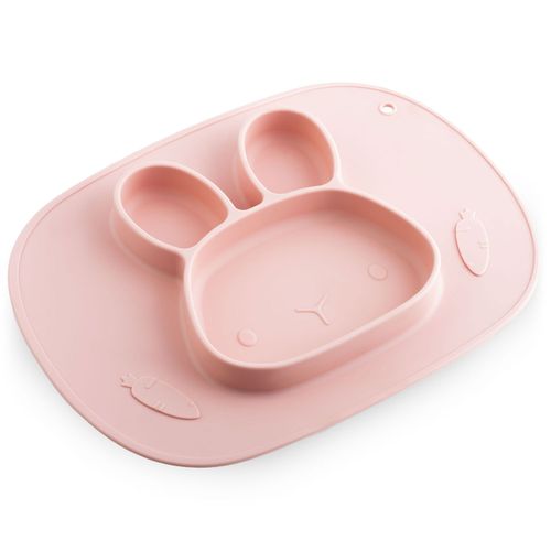 Talerzyk dla dzieci silikonowy do karmienia Królik Ricokids na Arena.pl