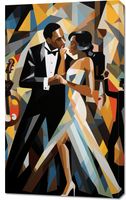 Obraz 60x100cm Jazzowa Wieczorna Harmonia