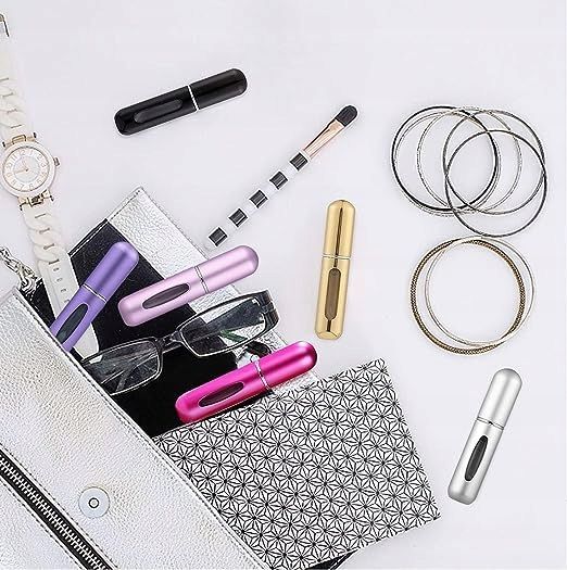 6x ATOMIZER PODRÓŻNY PERFUMY PERFUM 5ML DOZOWNIK zdjęcie 11