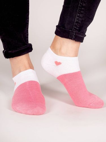 Skarpety stopki dziewczęce frotte z silikonem na pięcie 6PAK 31-34 na Arena.pl
