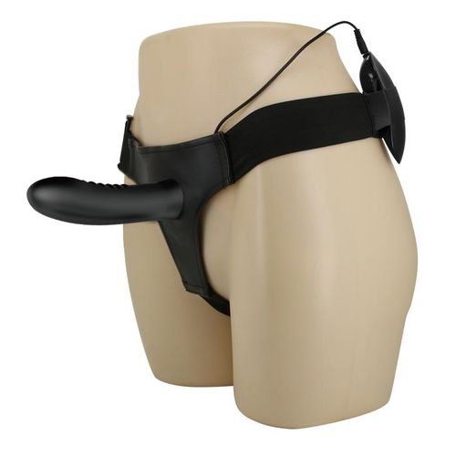 wibrujące dildo paski majtki strap-on puste 18cm na Arena.pl