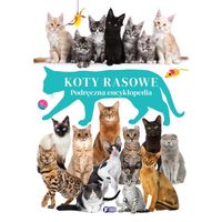 Koty Rasowe. Podręczna Encyklopedia dla Dzieci Oprawa Twarda 96 str