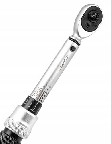 KLUCZ DYNAMOMETRYCZNY Z BLOKADĄ ETUI CERTYFIKAT KALIBRACJI 1-25NM 1/4" JCB na Arena.pl