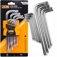 ZESTAW KLUCZY IMBUSOWYCH IMBUSY DŁUGIE TORX CR-V T10H-T50H 9.EL