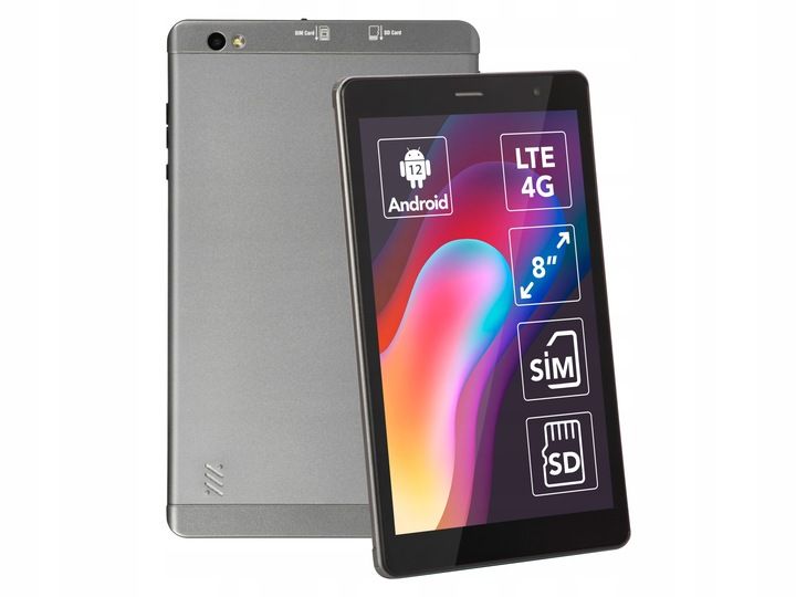 TABLET 8" 4G LTE 4/64GB WiFi SIM GPS HD ANDROID ŁADOWARKA KABEL zdjęcie 6