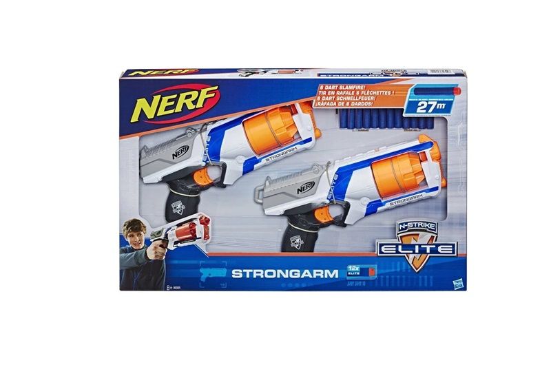 NERF N-Strike Elite 2xStrongarm B8995 zdjęcie 1