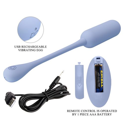 pretty love   lechies  dream chaser 5, blue, wireless remote control na Arena.pl