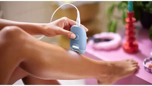 Depilator PHILIPS BRE247/00 Fioletowy na Arena.pl