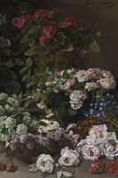 Plakat 61x91,5cm Spring Flowers, Monet Vintage do Salonu