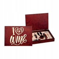 Zestaw AKCESORIA do wina z dowolnym grawerem PREZENT DLA MIŁOŚNIKA WINA