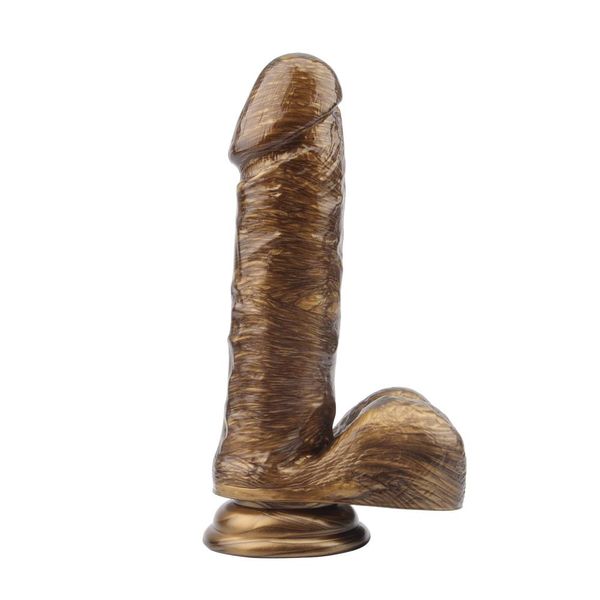 Dildo Realistyczne Członek Jądram Przyssawka 19 Cm zdjęcie 2