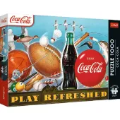 PUZZLE 1000 Trefl Premium Plus Coca-Cola Chwila orzeźwienia 12101