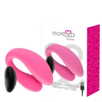 moresa lauren - stymulator dla par zdalnie sterowany, silikonowy, ipx7