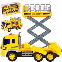 CIĘŻARÓWKA AUTO SAMOCÓD Z PODNOŚNIKIEM BUDOWLANYM 1:16 DLA DZIECI