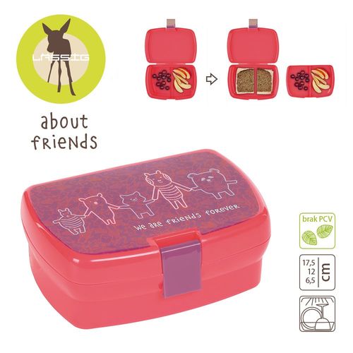 Lassig - Lunchbox About Friends różowy na Arena.pl