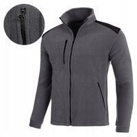 POLAR MĘSKI roboczy bluza męska szara polarowa Ciepła Wygodna Wzmocniona