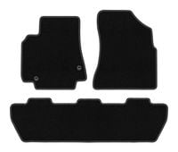 Dywaniki welurowe BASIC do Citroen Berlingo II 2008-2018 czarne