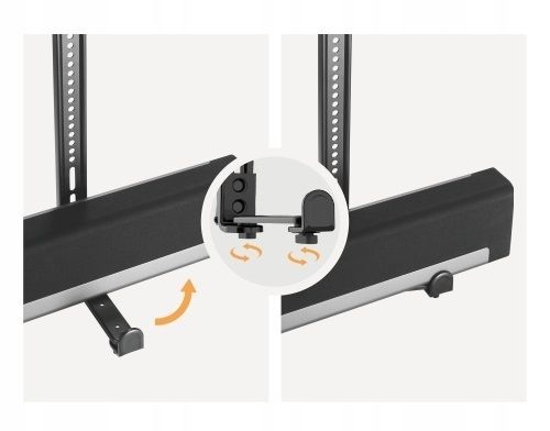 WIESZAK DO SOUNDBAR UNIWERSALNY PASUJE DO WIĘKSZOŚCI MODELI SOLIDNY na Arena.pl