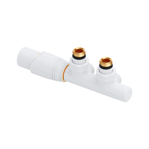 Volaro 2.0 zestaw zintegrowany termostat grzejnikowy lewy, biały mat na Arena.pl